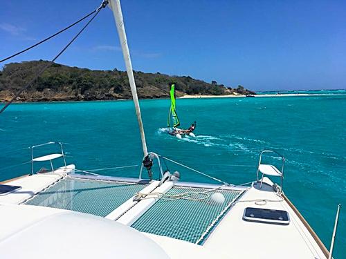 Catamaran-gonflable-occasion-minicat-310-jaune-2019-4