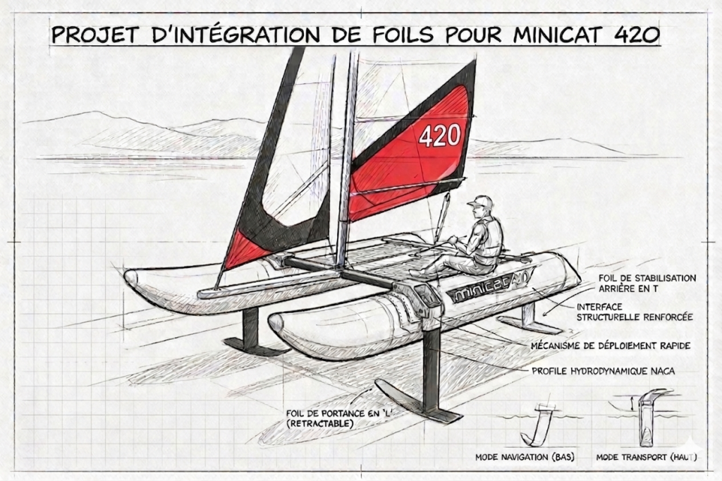 MiniCat 420 Red à Foils